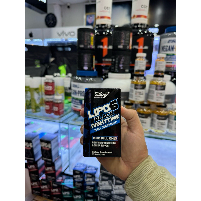 Nutrex Lipo6 Black NightTime (30 Viên)