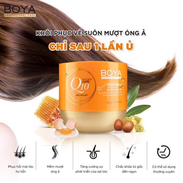 Kem Ủ Tóc Boya Hair Q10 Thái Lan 500G