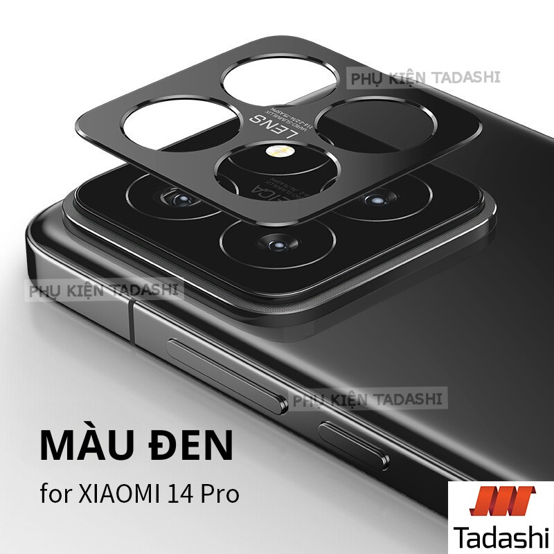 Miếng Kim Loại Bảo Vệ Camera Xiaomi 14/ Xiaomi 14 Pro/ Xiaomi 14 Ultra - HỢP KIM NHÔM, Miếng dán camera chống trầy xước.