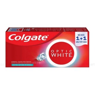 Bộ 2 Colgate Optic White 100g(Gồm 2 cây Kem đánh răng Optic 100g)