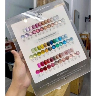 Sơn mắt mèo Uomeei 36 chai kèm bảng màu / Sơn mắt mèo 36 chai uomeei có bảng màu đi kèm