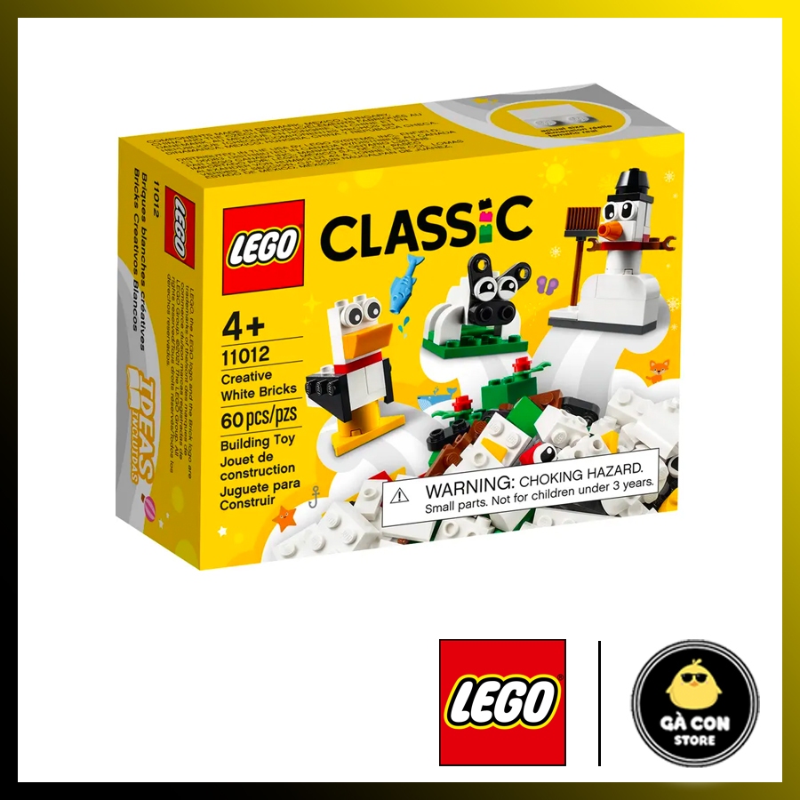 Lego CLASIC 11012 Creative White Bricks