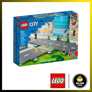 Lego city 60304 road plates