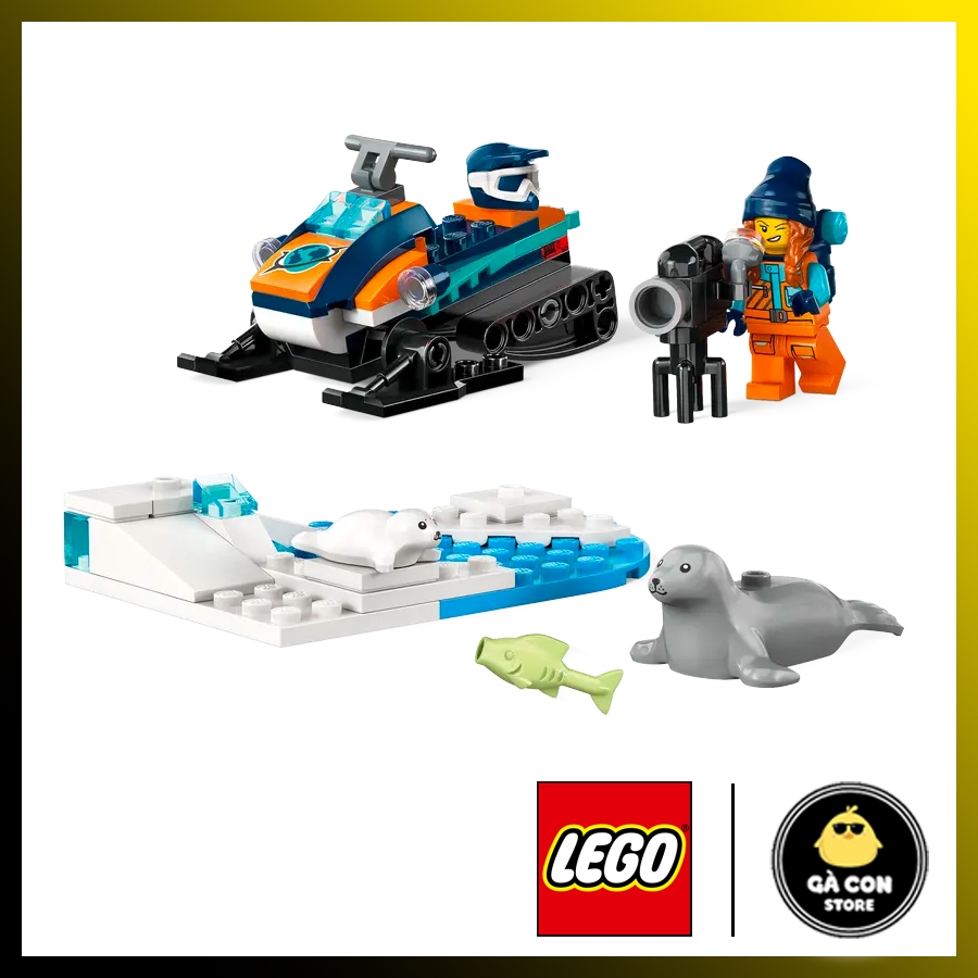 Lego CITY 60376 Arctic Explorer Snowmobile