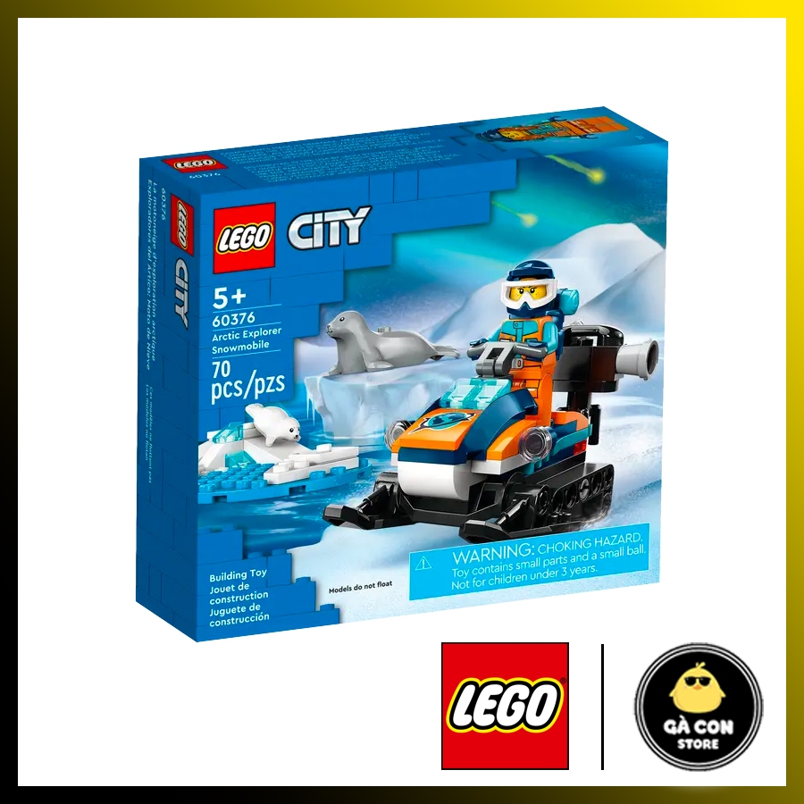 Lego CITY 60376 Arctic Explorer Snowmobile