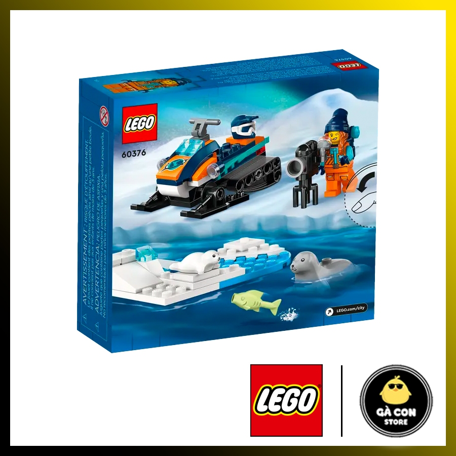 Lego CITY 60376 Arctic Explorer Snowmobile