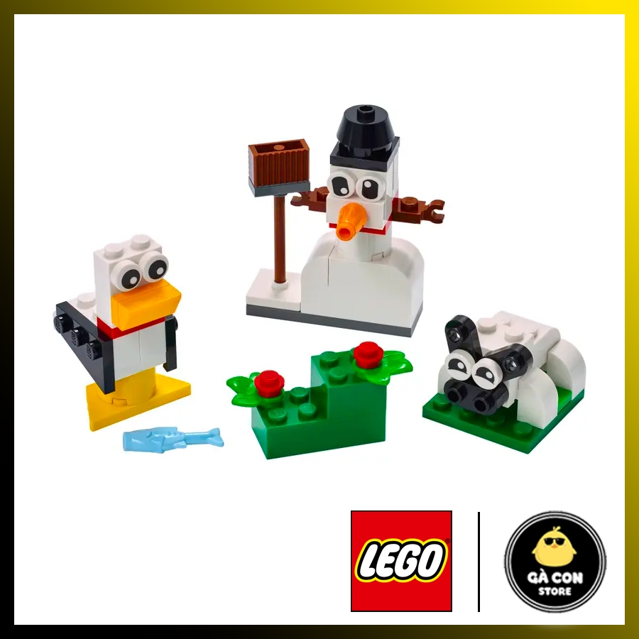 Lego CLASIC 11012 Creative White Bricks