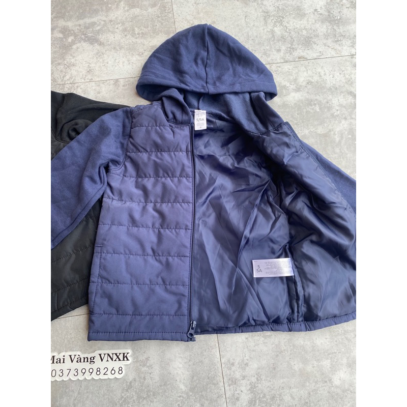 Áo phao bé trai  xuất dư xịn vnxk