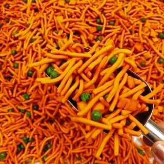 1kg Snack tăm đậu tổng hợp, bim bim que mix đậu hà lan