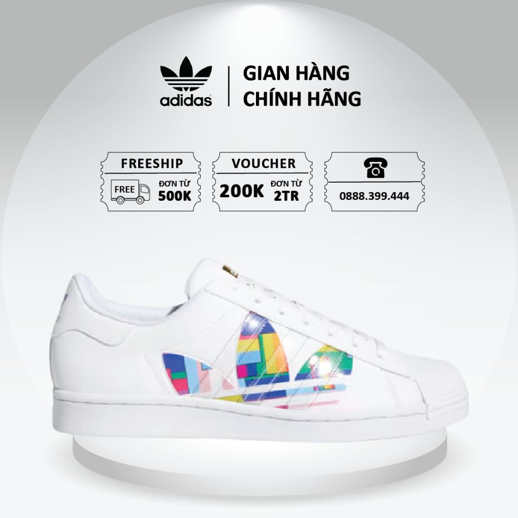 [ CHÍNH HÃNG ] Giày Adidas Superstar 'Pride' FY9022