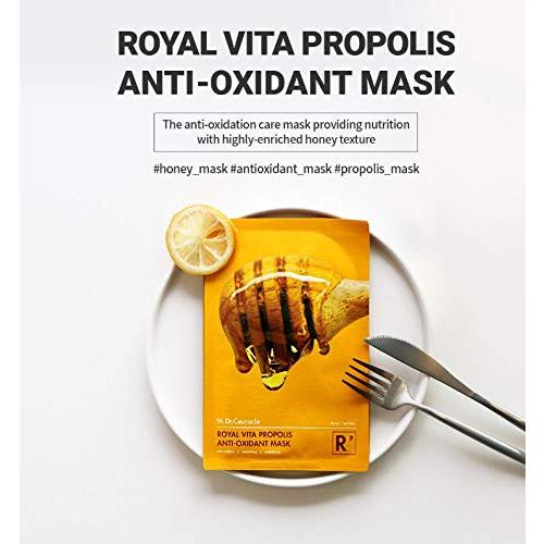 Mặt nạ giấy keo ong, sữa ong chúa DR.CEURACLE ROYAL VITA PROPOLIS ANTI-OXIDANT MASK