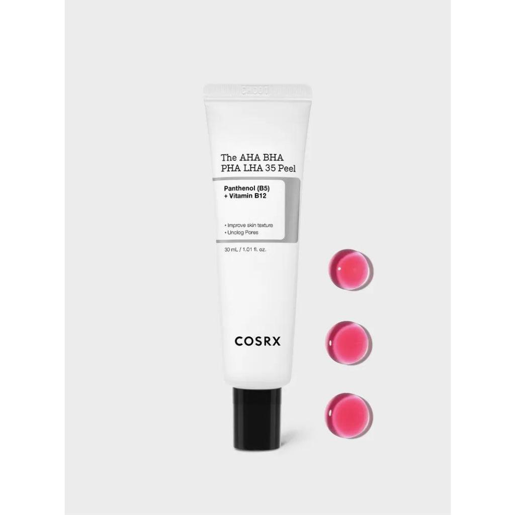 Serum peel tẩy da chết COSRX The AHA BHA PHA LHA 35 Peel