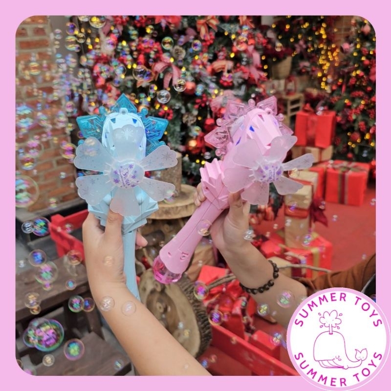 Gậy phép thuật thổi bong bóng súng bong bóng xà phòng