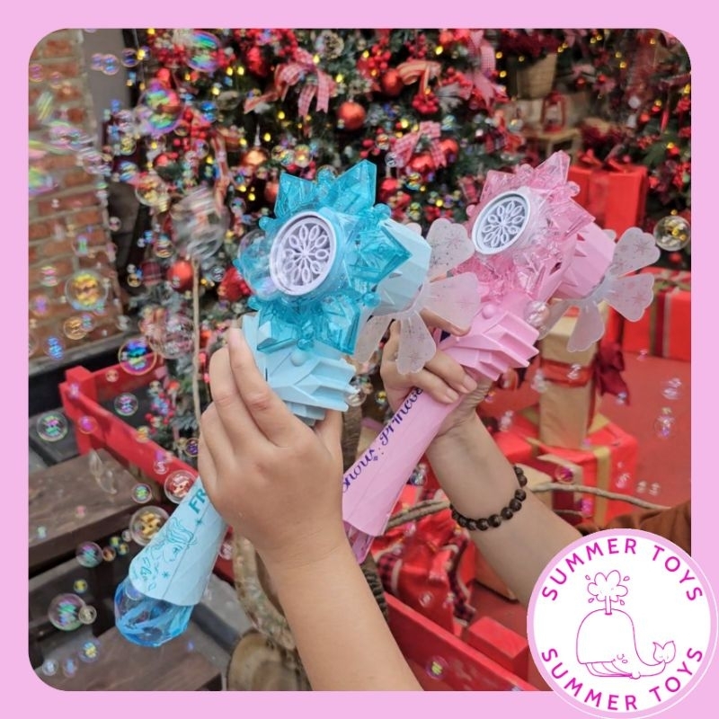 Gậy phép thuật thổi bong bóng súng bong bóng xà phòng