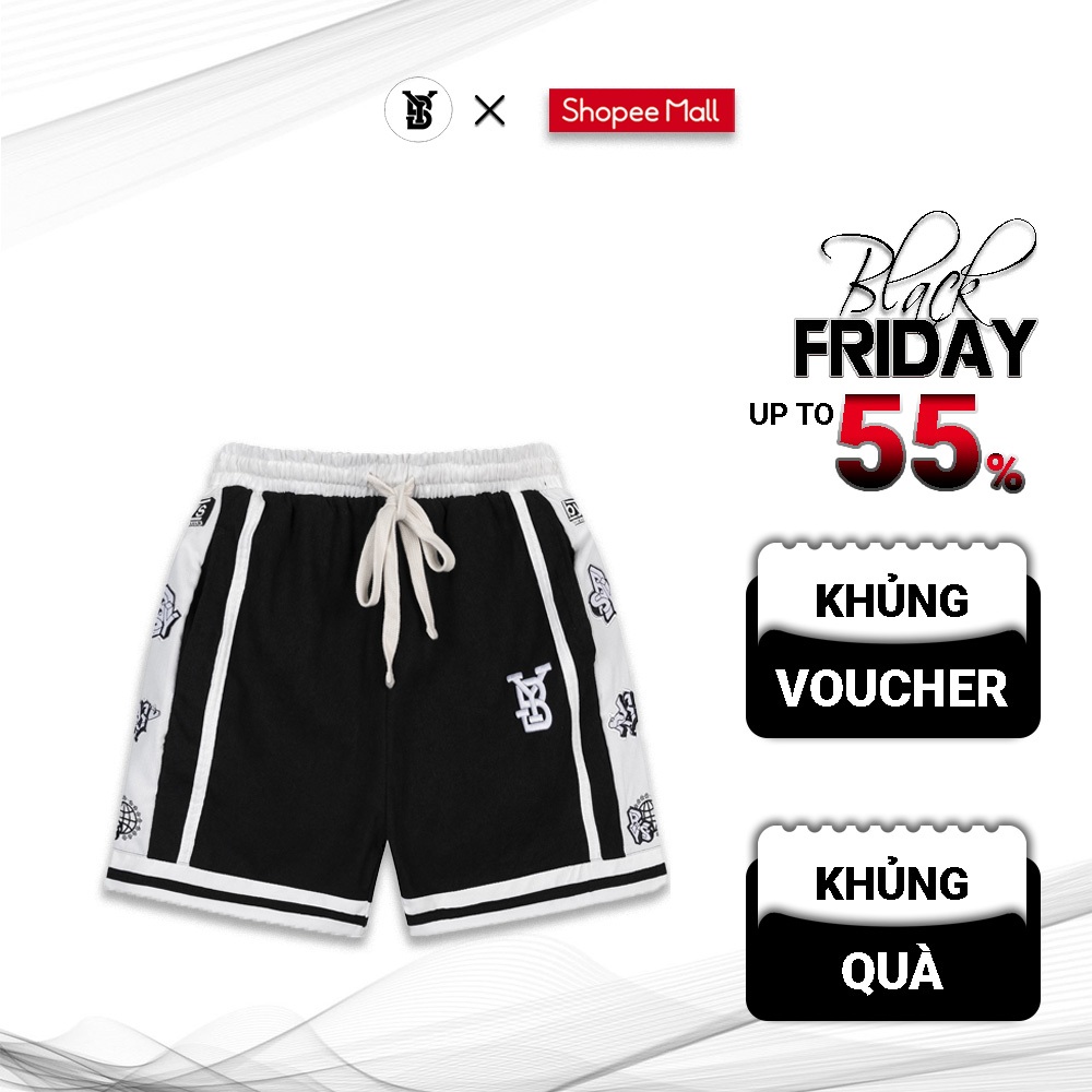 Quần short Line Be Yourself Full Logo - BYS