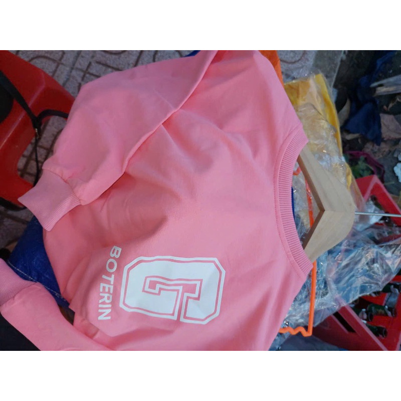 Áo hoodie da cá size đại cồ bé gái