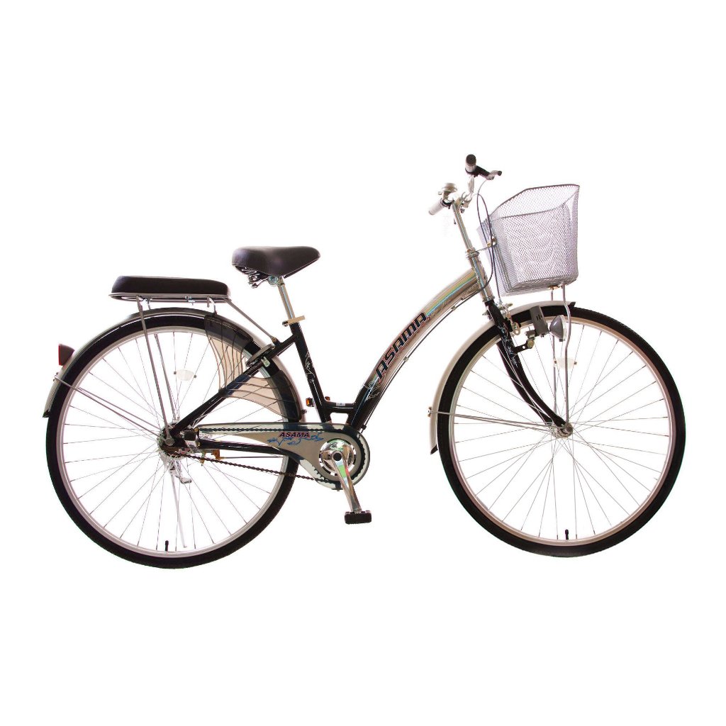 Xe đạp ASAMA CLD RA2701 26 inch (Tặng đèn + chắn bùn +bình nước+ giá đỡ bình nước+ lục giác)