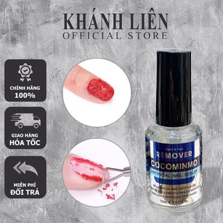 Phá sơn gel lạnh coco, nước phá gel cực nhanh, không gây nóng móng, nước phá gel coco chính hãng 15ml