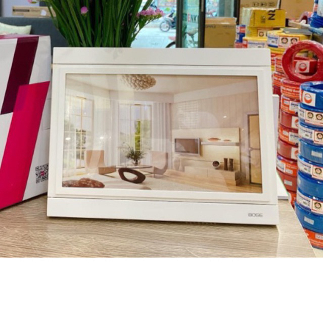 Tủ điện, Tủ Át BOGE DECOR khung tranh, có thể thay đổi ảnh tùy ý