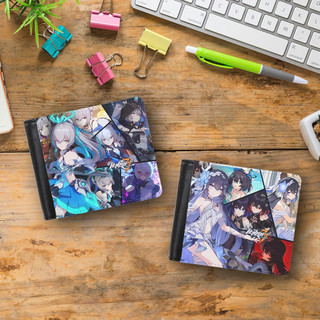 Ví Da Nam Honkai Impact 3 Thời Trang, Ví Da PU Nhiều Ngăn Thiết Kế Đơn Giản Tinh Tế (mẫu mới nhất)