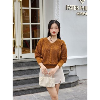 ÁO LEN THỪNG CỔ TIM TAY DƠI