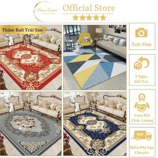 Thảm trải sàn phòng khách, Thảm nỉ lì Bali 5D , size 2mx3m và 1m6x2m3, hàng nhập khẩu