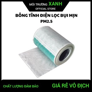 Bộ 5 miếng Bông tĩnh điện cho Máy lọc không khí Xiaomi 1  2   3 2H 2S 2C 3H 3C,.... 