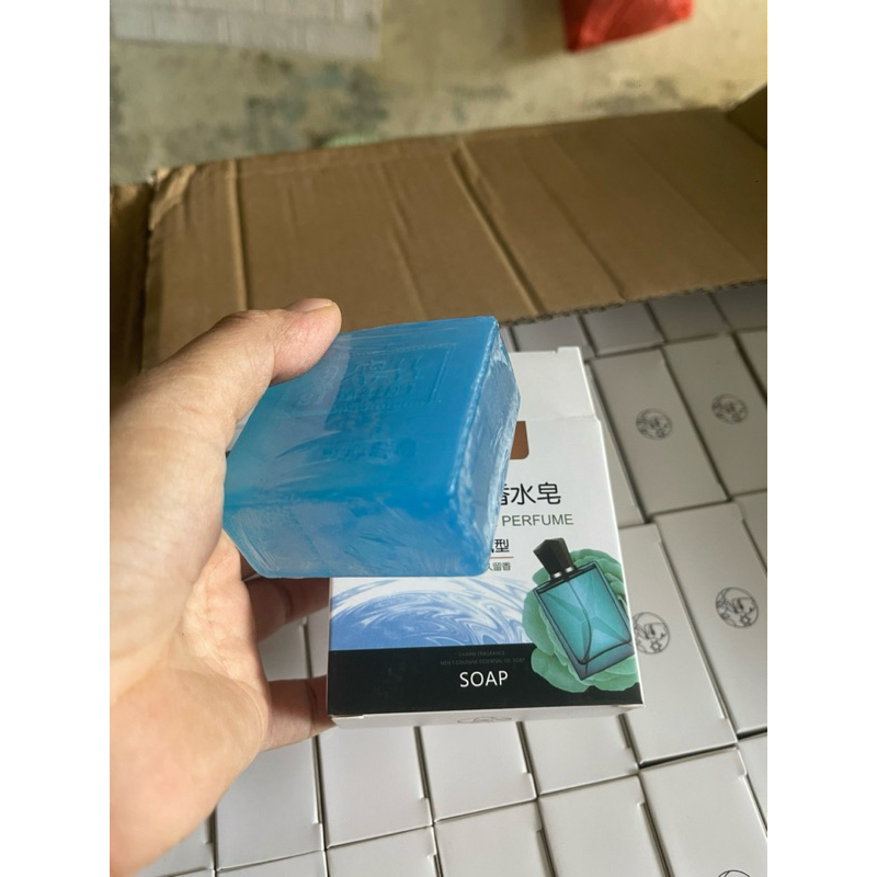 Xà phòng nước hoa SiMiSi  kèm túi lưới kiểm soát dầu nhờn