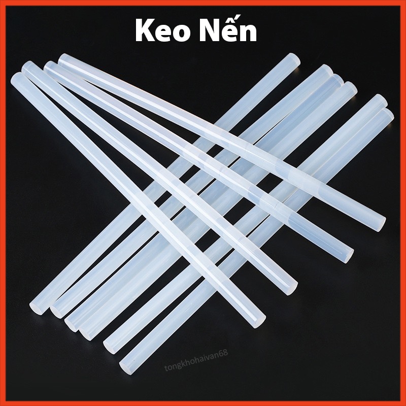 Keo nến silicon size 7mm-11mm dài 20cm-27cm dành cho máy bắn keo 20w và 60w thiết kế đơn giản tiện dụng