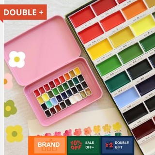 Pocket màu nước gansai tambi 12/24/36/48 màu 0.5ml