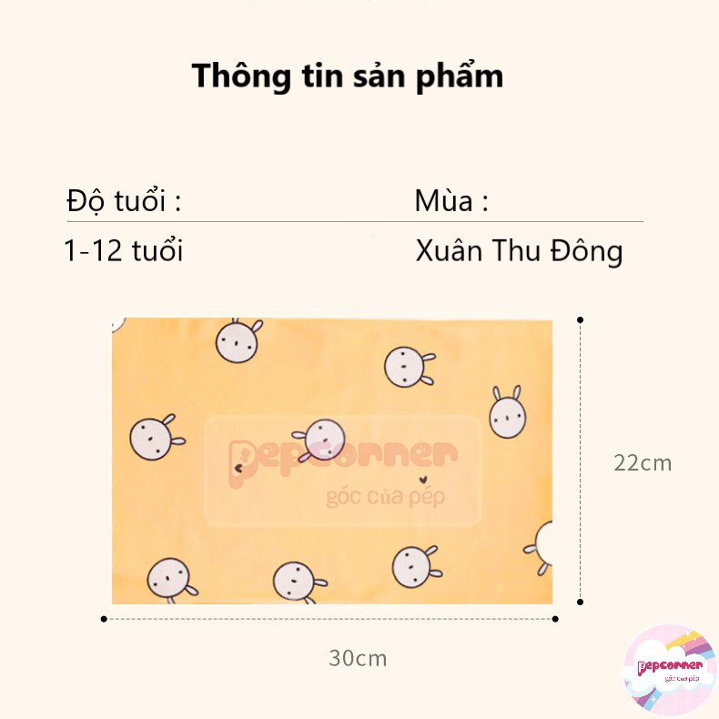 Khăn ống chui đầu giữ ấm cổ cotton mềm mại đàn hồi co giãn tốt cho bé trai bé gái