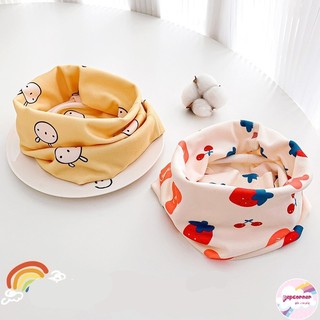 Khăn ống chui đầu giữ ấm cổ cotton mềm mại đàn hồi co giãn tốt cho bé trai bé gái