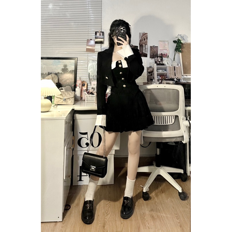 Set vest hàn siêu đẹp