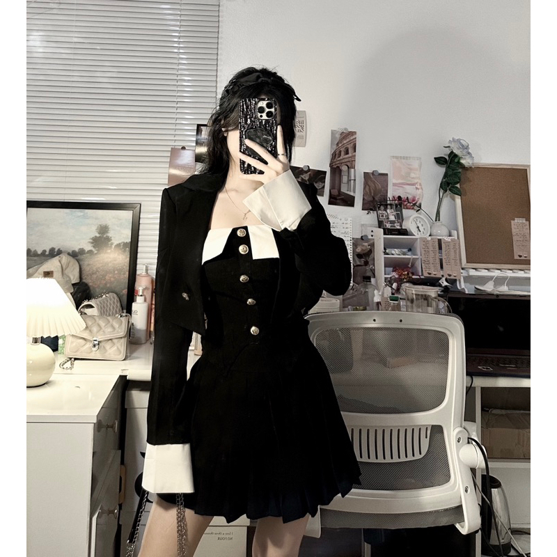 Set vest hàn siêu đẹp