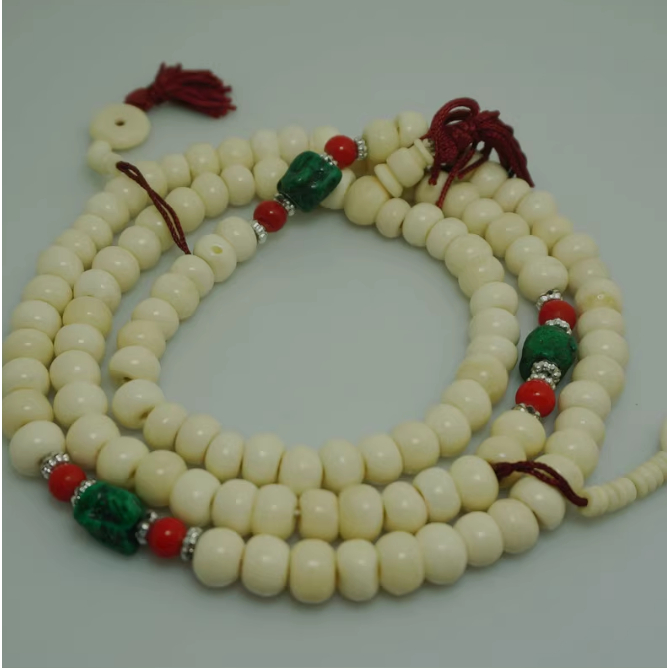 Chuỗi xương Yak Tây Tạng - Pháp khí Mật Tông - Phật giáo Tây Tạng