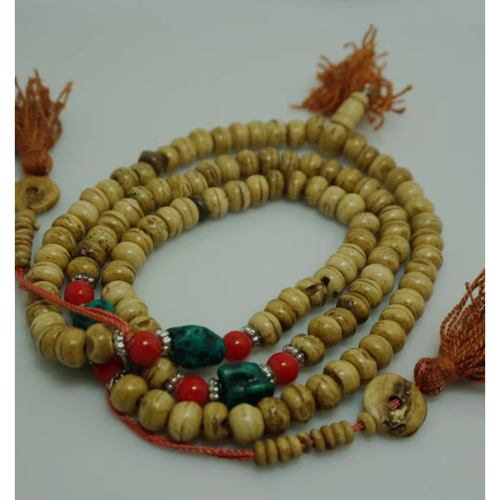 Chuỗi xương Yak Tây Tạng - Pháp khí Mật Tông - Phật giáo Tây Tạng