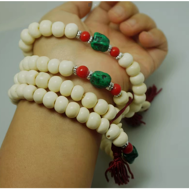 Chuỗi xương Yak Tây Tạng - Pháp khí Mật Tông - Phật giáo Tây Tạng