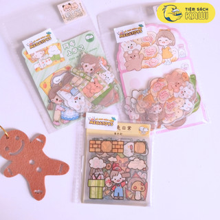Sticker chính hãng Telado - Cô gái Abu Chi Chi Chi