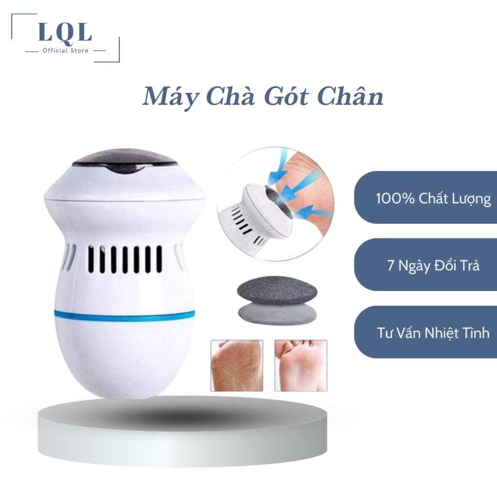 Máy Chà Gót Chân Tẩy Tế Bào Chết Tự Động Cao Cấp Sạc USB Tiện Lợi LQL Store