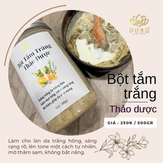Bột tắm trắng pumr