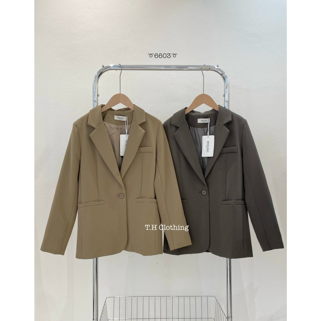 KHOÁC BLAZER 1 CÚC QC 6603