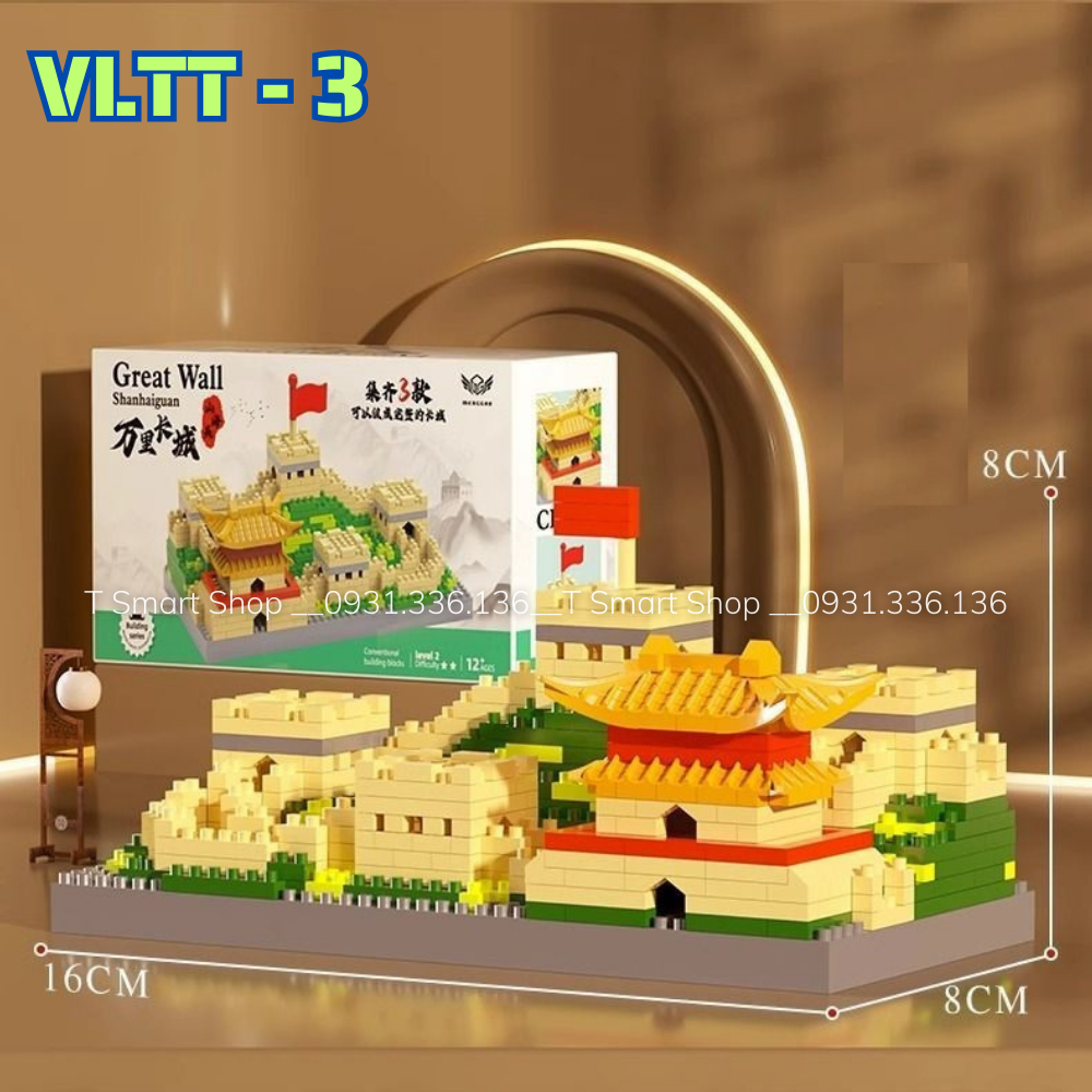 Lego Kiến Trúc Nổi Tiếng: Mô Hình Vạn Lý Trường Thành, Hoàng Hạc Lâu ...