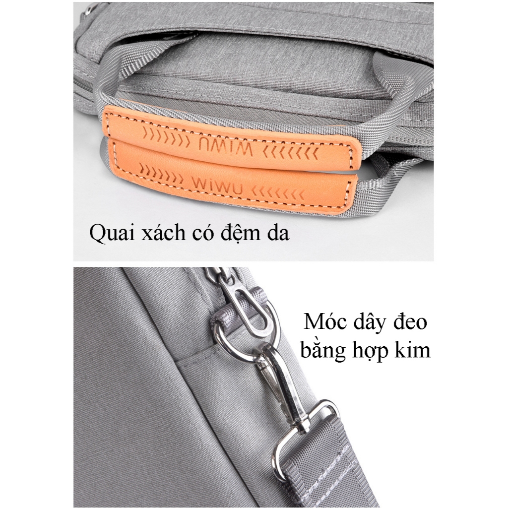 Túi Đeo Chéo Phù Hợp Mac Air/Pro 13,3 Và Ipad 12,9 11 10,2 Inch