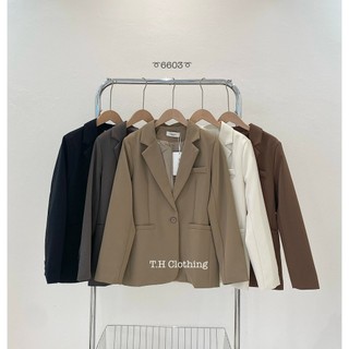 KHOÁC BLAZER 1 CÚC QC 6603