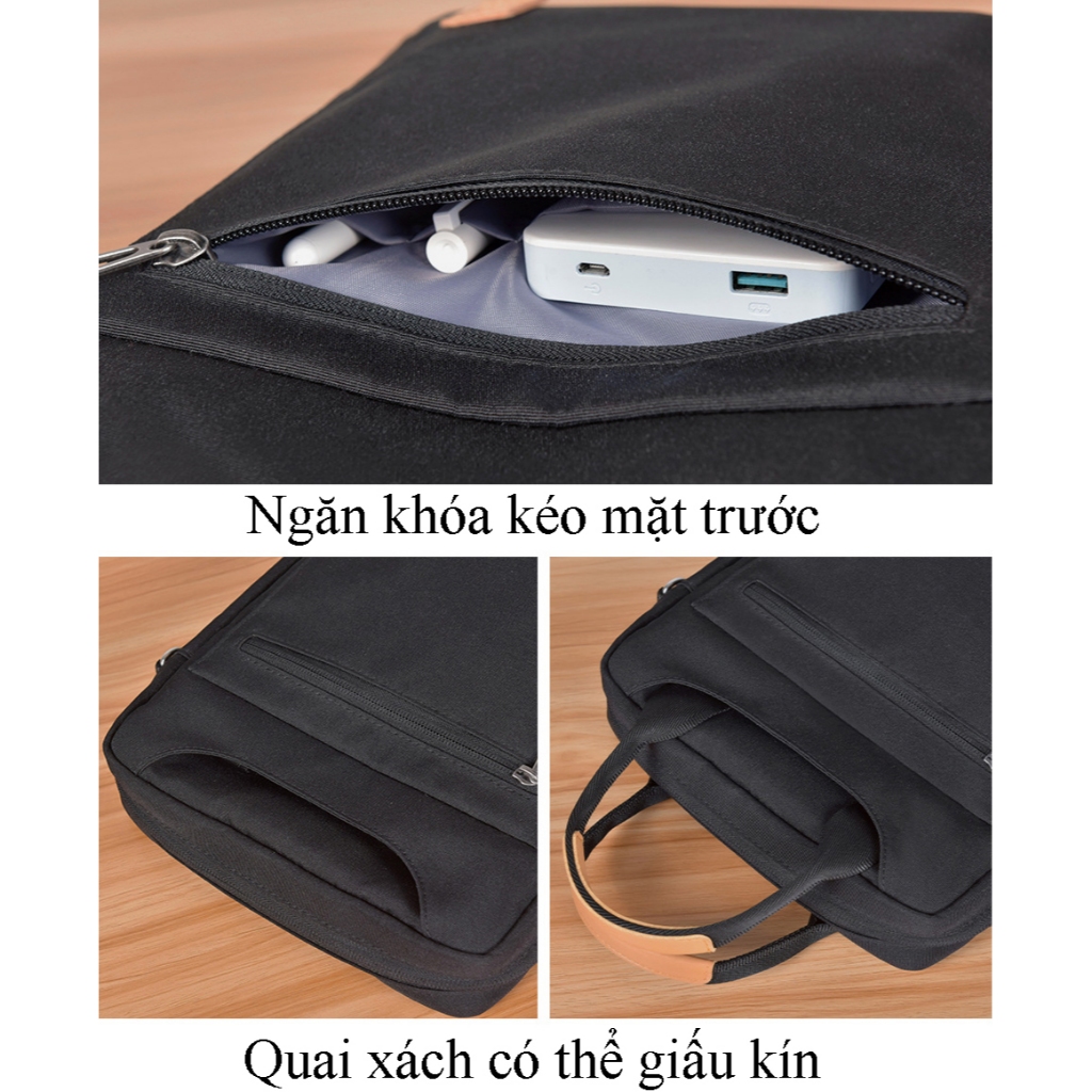 Túi Đeo Chéo Phù Hợp Mac Air/Pro 13,3 Và Ipad 12,9 11 10,2 Inch