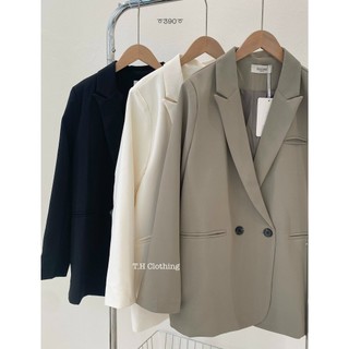 KHOÁC BLAZER TÚI XẺ 390