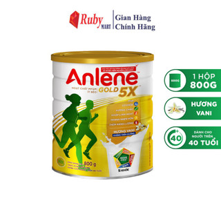 Sữa bột Anlene Gold 5X hương vani lon 800g/lon