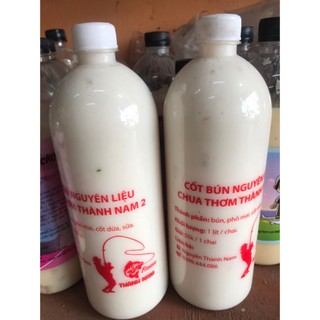 Chai cốt bún nguyên liệu câu cá tra thành nam 2 ủ chua, thơm - mồi câu cá tra