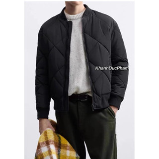 [ MẪU MỚI ] ÁO PHAO BOMBER SIÊU NHẸ ZA.RA MAN, ÁO KHOÁC NAM TRẦN BÔNG, ÁO quả trám, áo phao siêu nhẹ