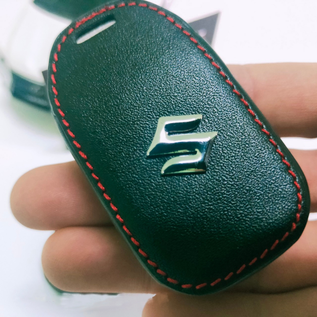 Bao da Chìa Khóa ô tô kèm móc khóa Xe Suzuki XL7- Mẫu Chìa Thông Minh